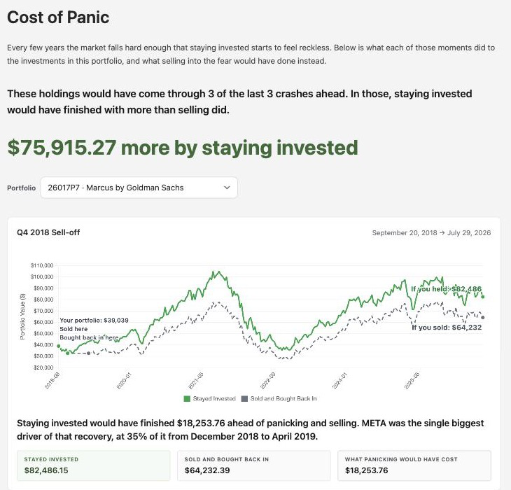 Pure Benchmarks Cost of Panic screenshot Pure Benchmarks Cost of Panic screenshot